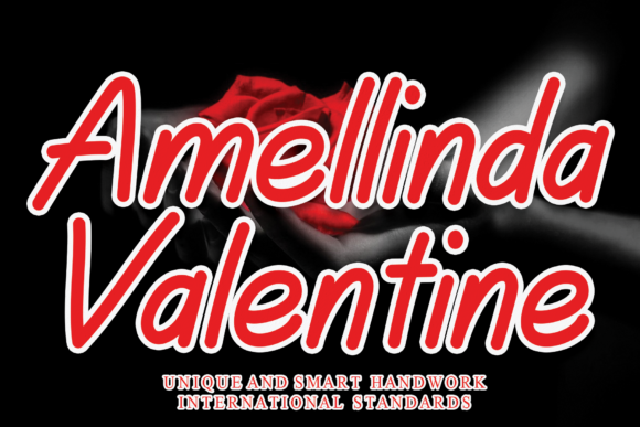 Amellinda Valentine: A Handwritten Font for Web Design