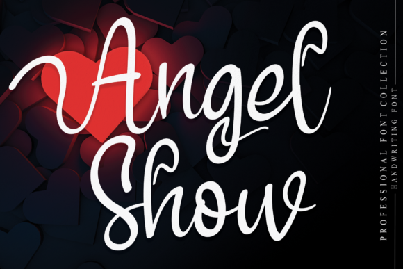 Angel Show Font for Web Design