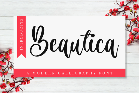 Beautica: A Delicate Script Font