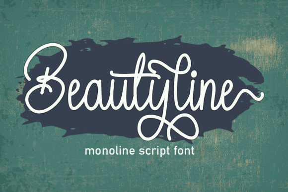 Beautyline Font for Web Design