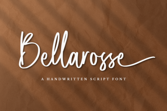 Bellarosse: A Script Font for Real Design Work