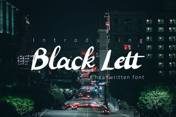 Black Lett: A Bold Script Font for Business