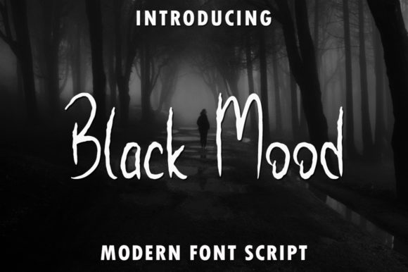 Black Mood Font for Editorial Design