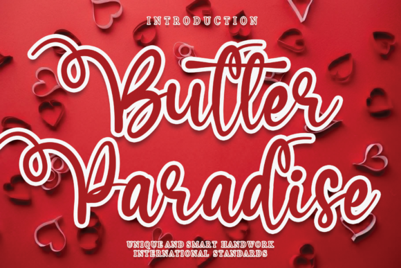 Butter Paradise: A Warm Handwritten Font
