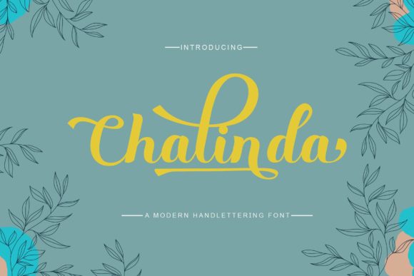 Chalinda: A Stylish Handwritten Font