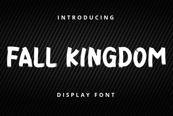 Fall Kingdom Font for Creative Projects