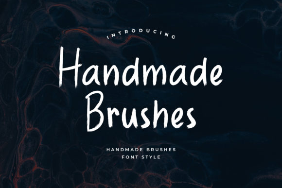 Handmade Brushes Font Review