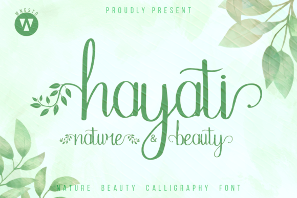 Hayati: A Script Font for Real-World Design