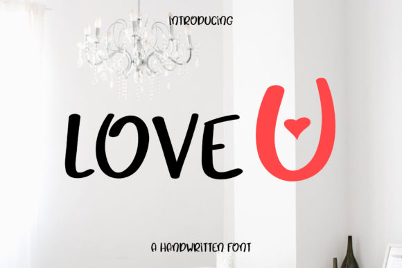 Love U Font for Business