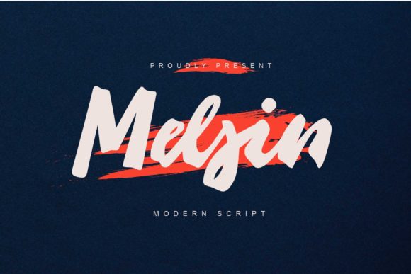Melsin: A Bold Handwritten Font for Web Design