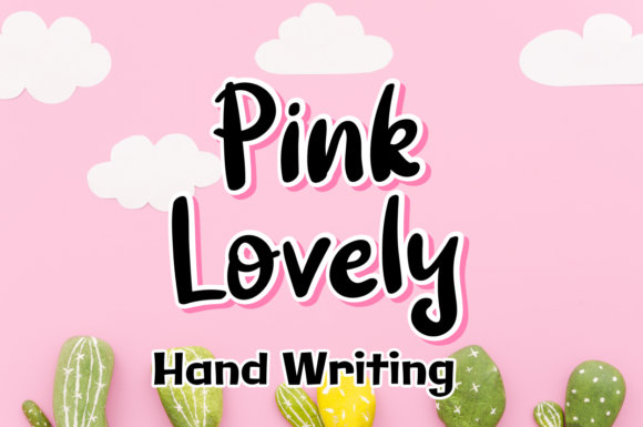 Pink Lovely: A Fresh Script Font