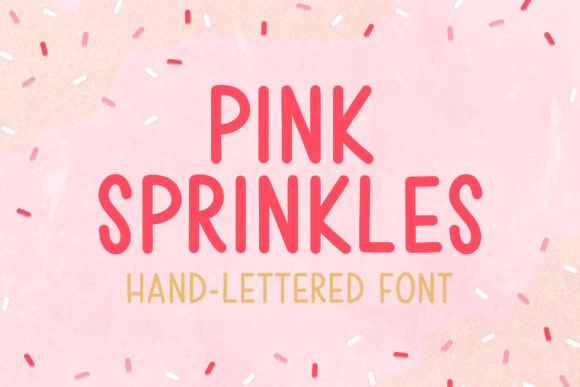 Pink Sprinkles: A Font for Playful Branding