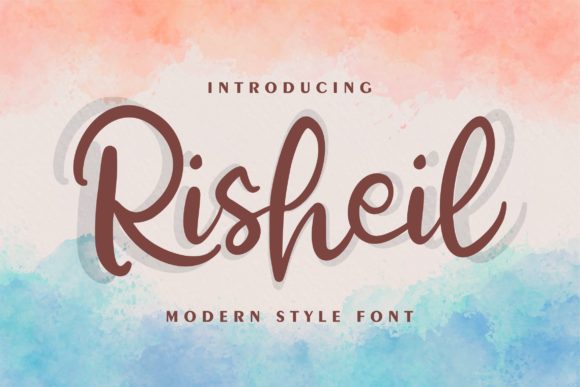 Risheil: A Jolly Handwritten Font