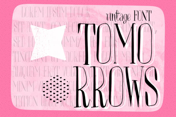 Tomorrows: A Elegant Handwritten Font