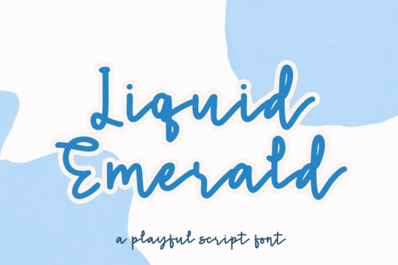 Use Liquid Emerald for Bold Typography