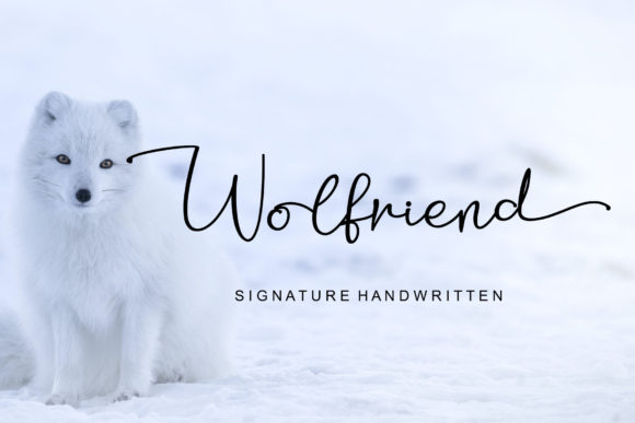 Wolfriend: A Graceful Script Font